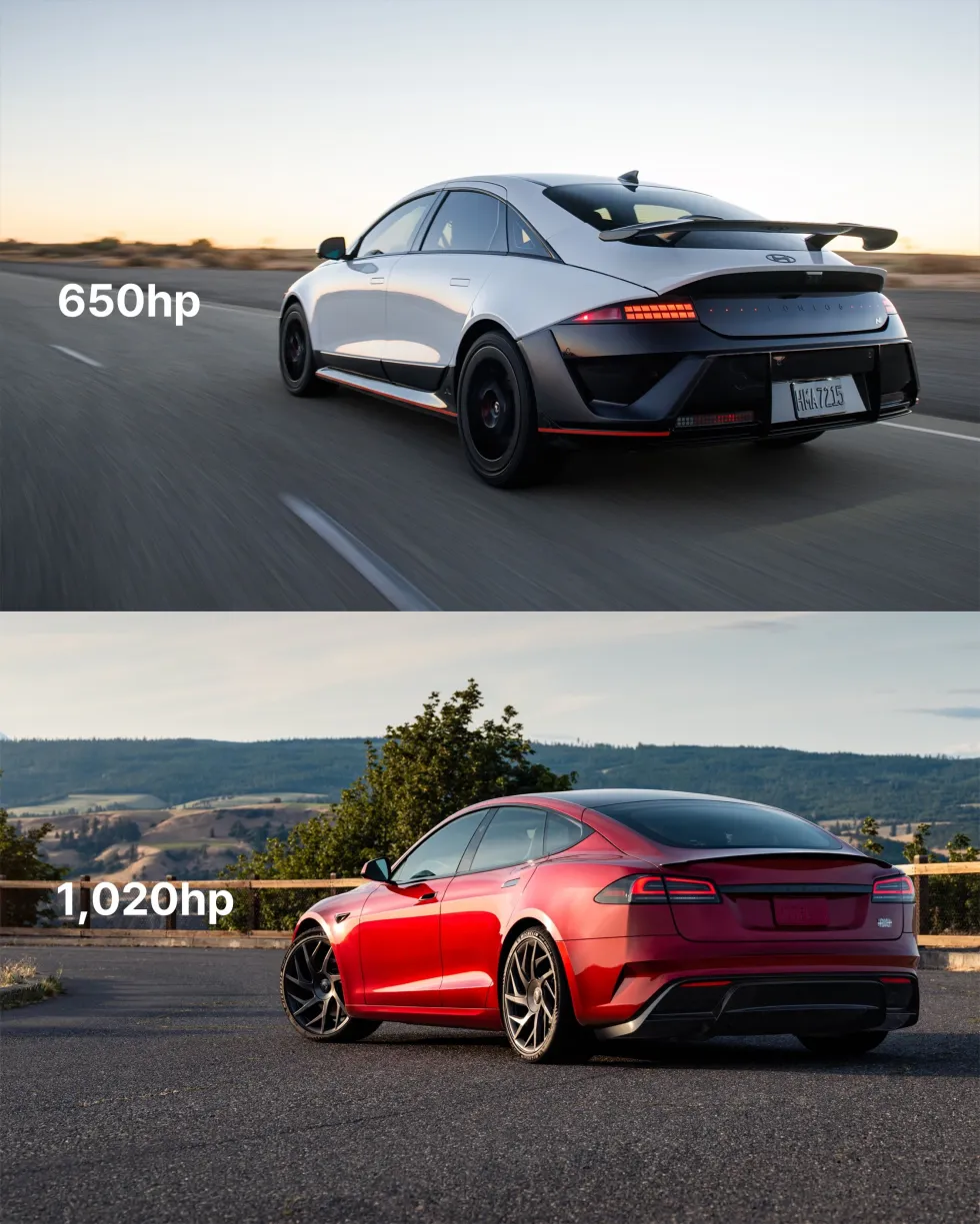 아이오닉6N, 뉘르부르크링서 모델S 플레드 제압.jpg