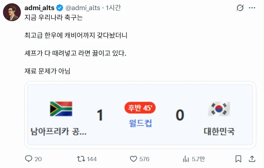 대한민국 축구, 정확한 진단.jpg
