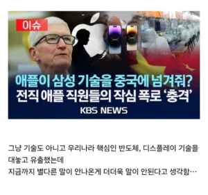 애플 불매운동, 해도 괜찮은 이유