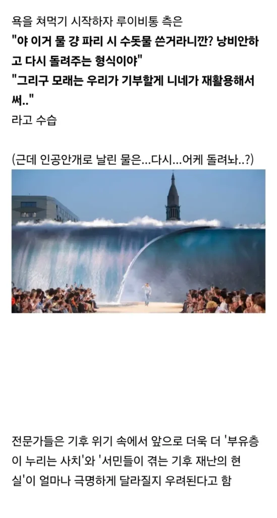 루이비통, 프랑스에서 논란의 중심에 서다