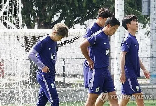 대한민국 훈련장 오늘의 아침 풍경