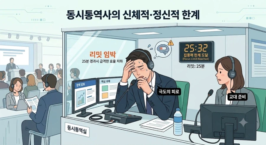 뇌 집중력 유지 시간, 최대 25분