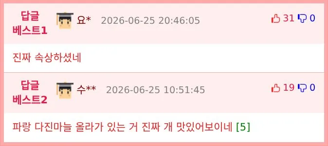 딸이 홀로 밥 먹는 모습 보면 마음이 아플 듯