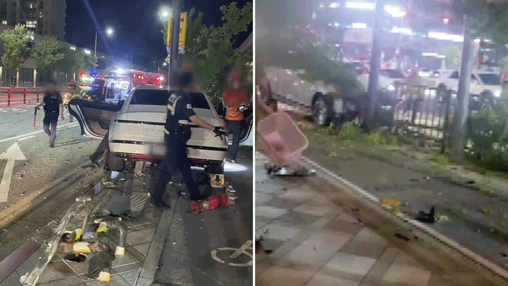 만취 운전자, 인도로 돌진해 여고생 치어 중상…응급실 이송에 1시간 30분 소요