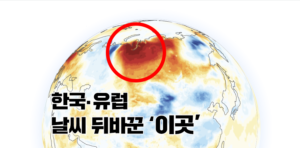 북시베리아 고온 현상, 한국-유럽 날씨 뒤바꾼 원인으로 지목