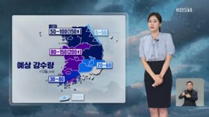 전국 장맛비 계속…충청·호남 최대 200mm 이상 집중호우
