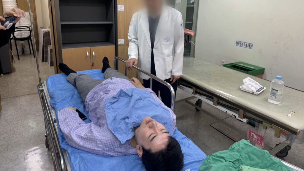 음료 피습 가장한 '자작극' 정이한 전 후보, 10년 지기와 공모 정황 드러나