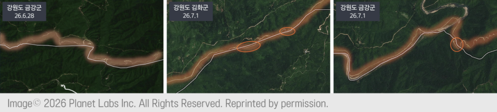 북한, DMZ 불모지화·전술도로 건설로 국경 요새화 작업 박차