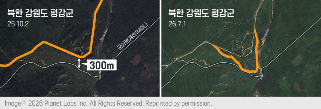 북한, DMZ 불모지화·전술도로 건설로 국경 요새화 작업 박차