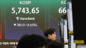 코스피, 6000선 붕괴 후 이틀 연속 매도 사이드카 발동