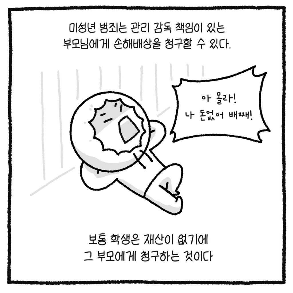 백만 유튜버와 악플러, 그리고 변호사 만화