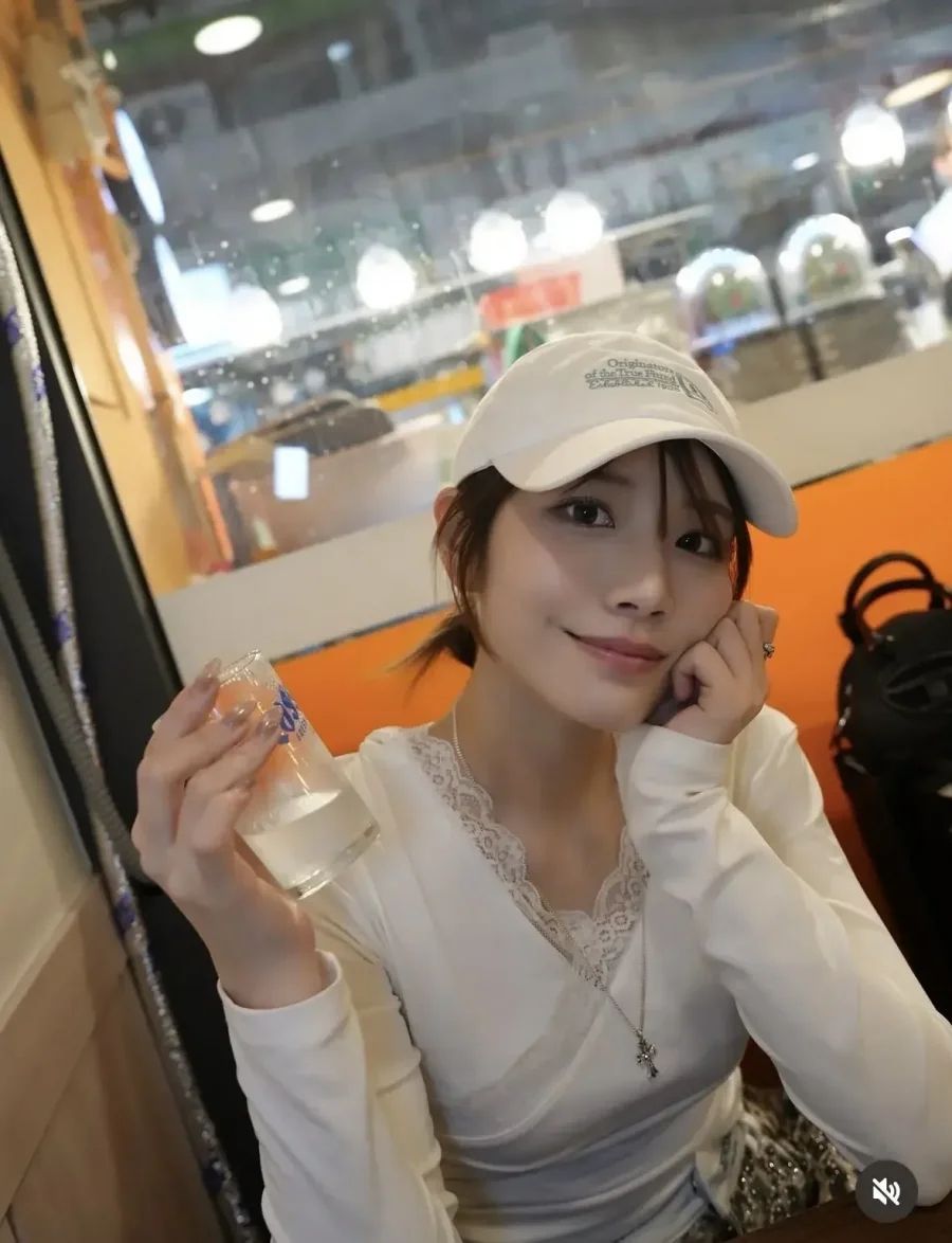 일본 여배우, 광장시장 방문