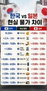 한국vs일본 현실 물가차이.jpg