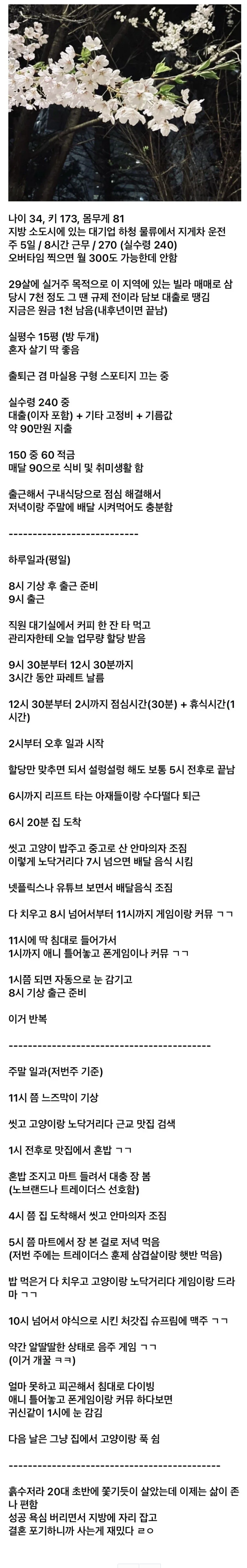 30대 디시인, 결혼 포기한 근황.jpg