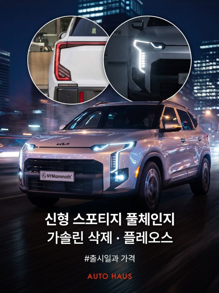 스포티지 풀체인지 관련 루머