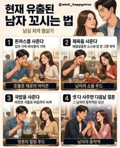 와.. 남자 꼬시는 법 유출 됐다는 연애 시장