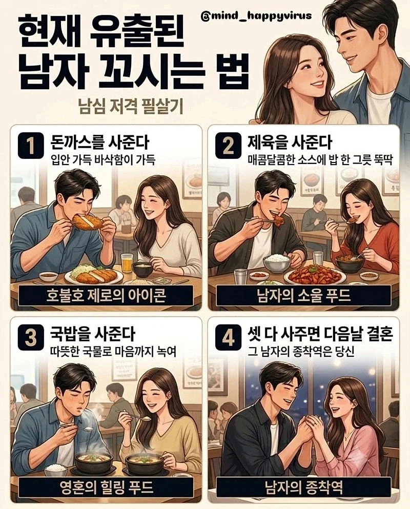 와.. 남자 꼬시는 법 유출 됐다는 연애 시장