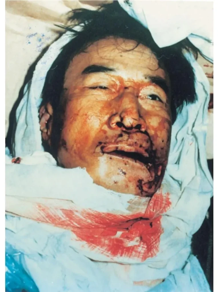 배재고, 5.18 광주 관련 사진 주의