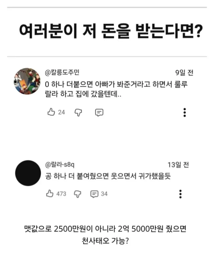 2억 5000만원에 자식 앞에서 맞는 것, 괜찮으신가요?