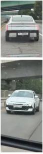 신형 아반떼 실물 모습