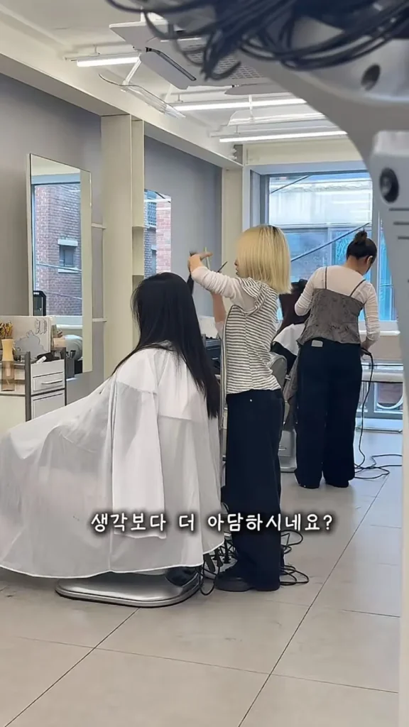 키 143cm 헤어디자이너가 매일 듣는 질문.jpg