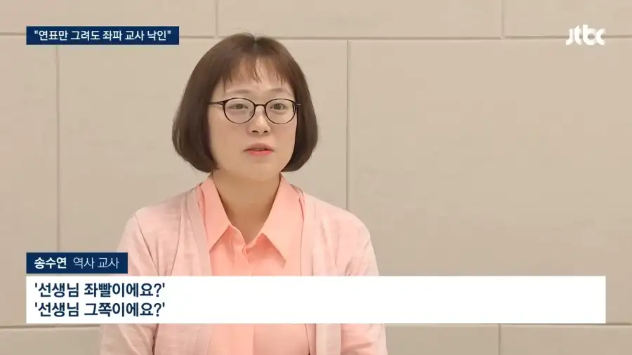 한국 역사 선생님들이 언급하는 학생들의 일베 현상