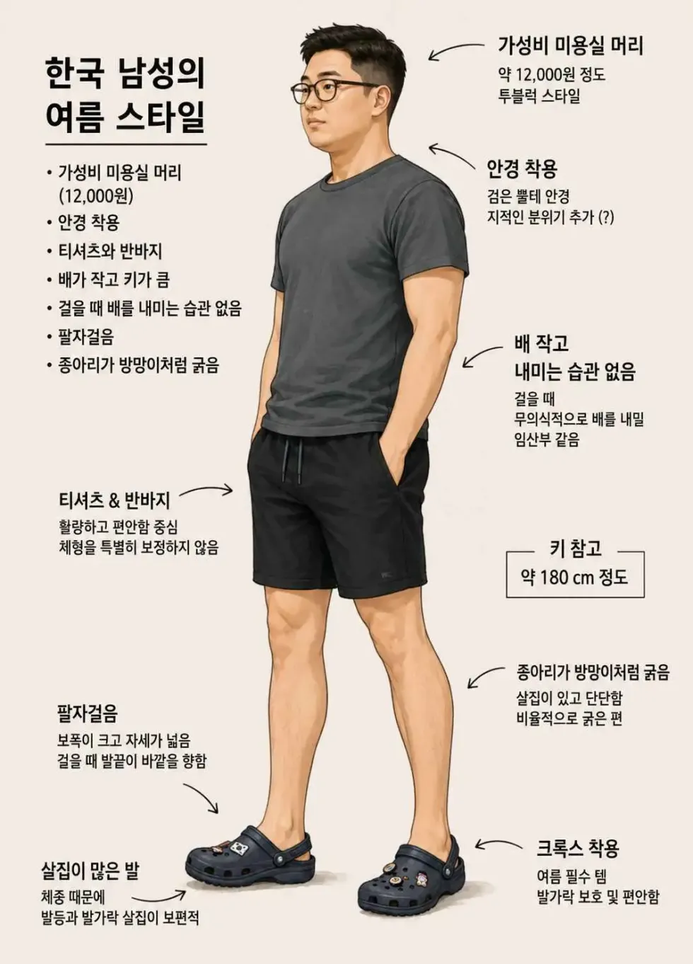 40대 이상 남성 여름 패션에 대한 고찰