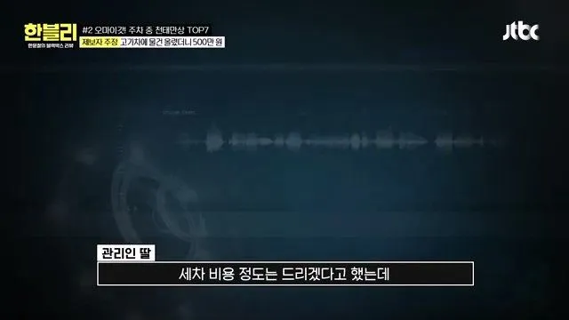 건물 관리인이 타인 스포츠카를 만지다 (한블리)