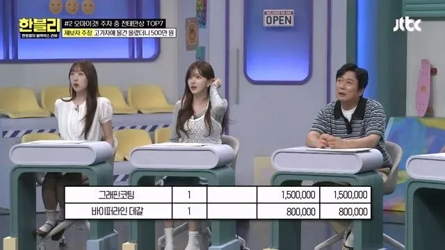 건물 관리인이 타인 스포츠카를 만지다 (한블리)