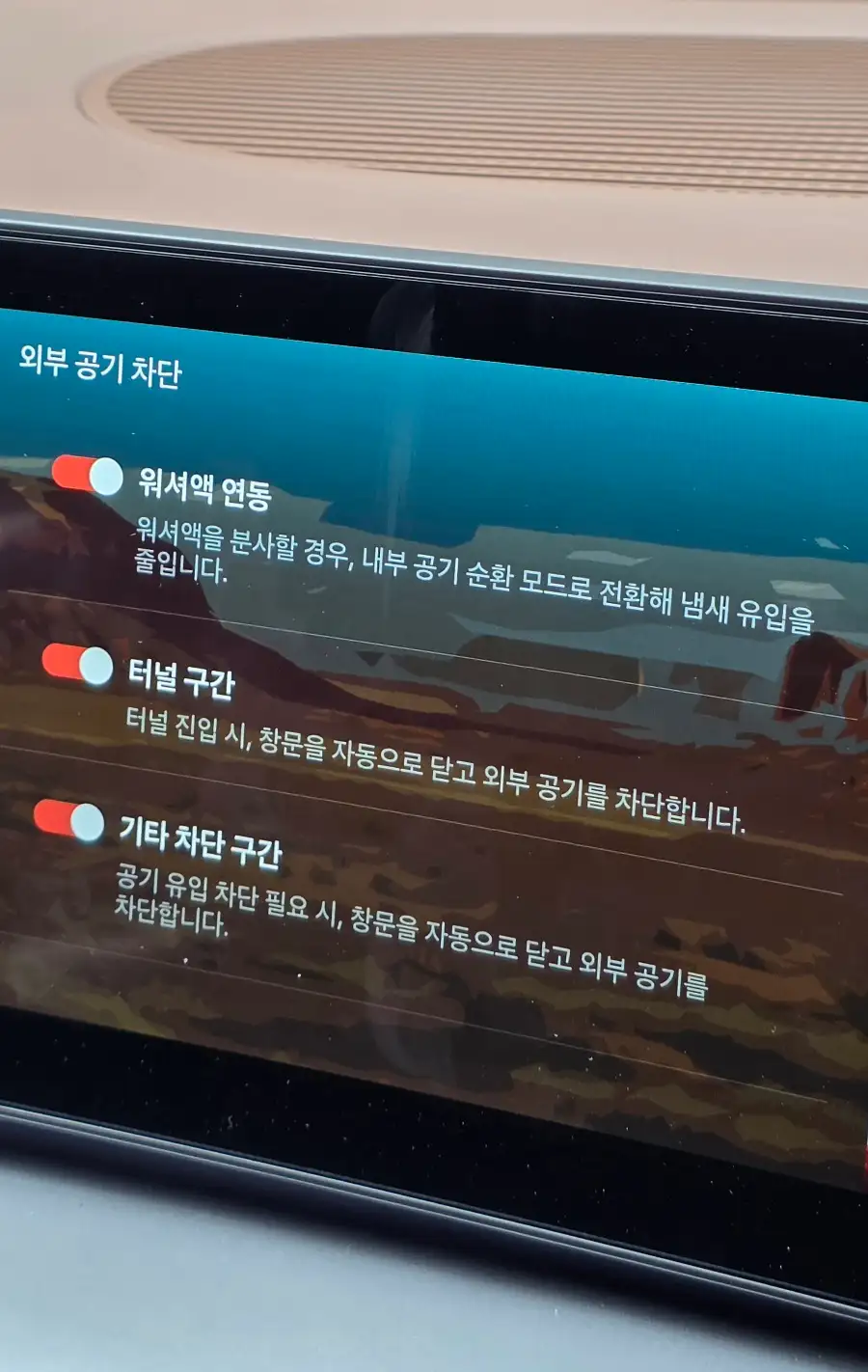 새 차의 마음에 드는 기능