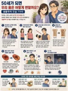 50세 이후 신체 변화