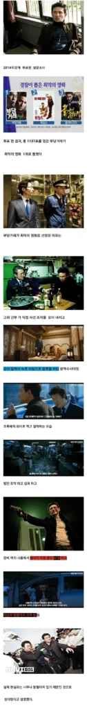한국 경찰이 뽑은 최악 영화 1위