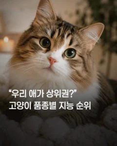 고양이 품종별 지능 순위 .jpg