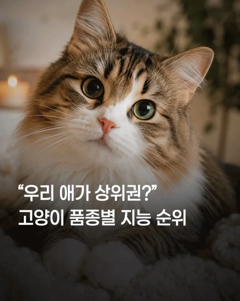 고양이 품종별 지능 순위 .jpg