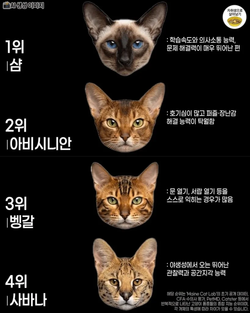 고양이 품종별 지능 순위 .jpg
