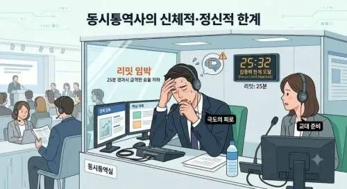 인간뇌의 풀가동 한계는 25분