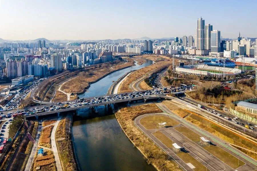 서울 주요 하천, 개발 전후 비교