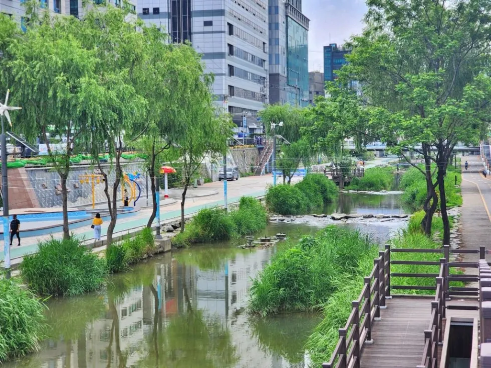 서울 주요 하천, 개발 전후 비교