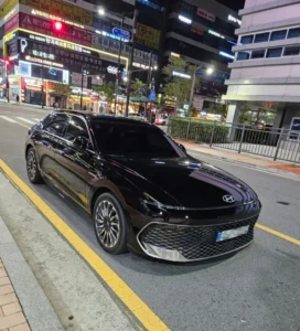 그랜저 페이스리프트 실제 모습