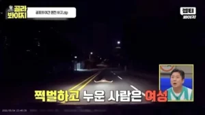 어떤 아줌마가 벌리고(?)있음.mp4