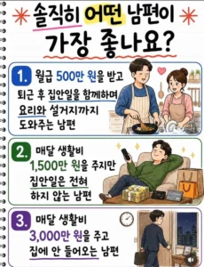 어떤 남편이 좋다고 생각하시나요.jpg