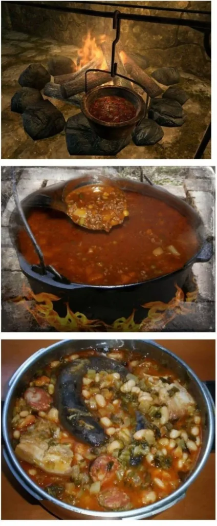 남자친구 집에 씨김치찌개가 있네