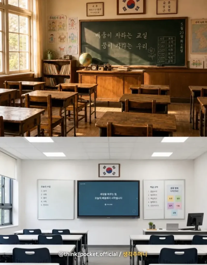 색을 잃어가는 한국 사회라는데...