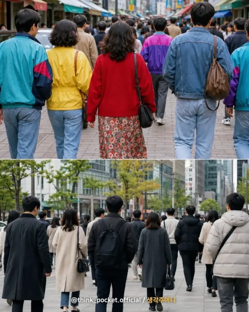 색을 잃어가는 한국 사회라는데...