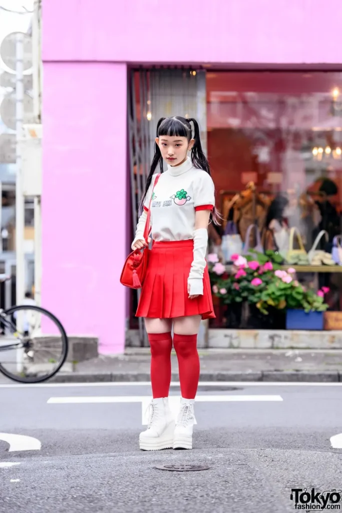 하라주쿠 일본 스트릿 패션 스타일