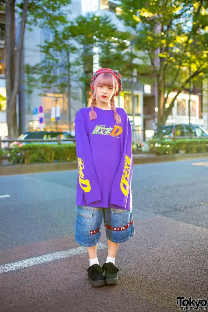 하라주쿠 일본 스트릿 패션 스타일