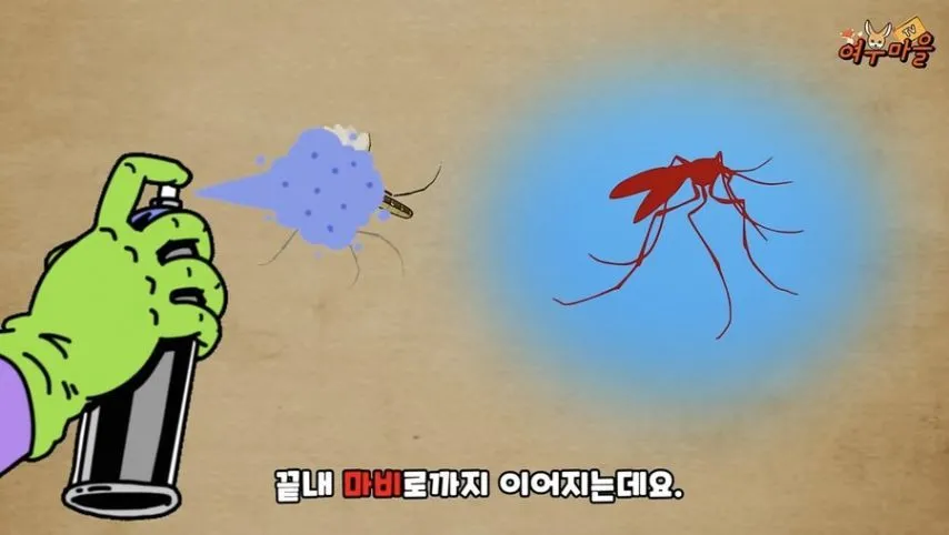 에프킬라로 모기 잡는 원리