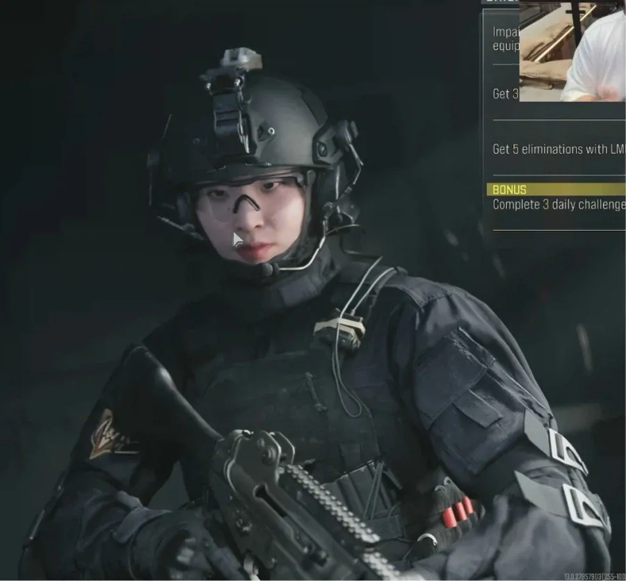 콜오브듀티, 한국 여군 모델링 공개