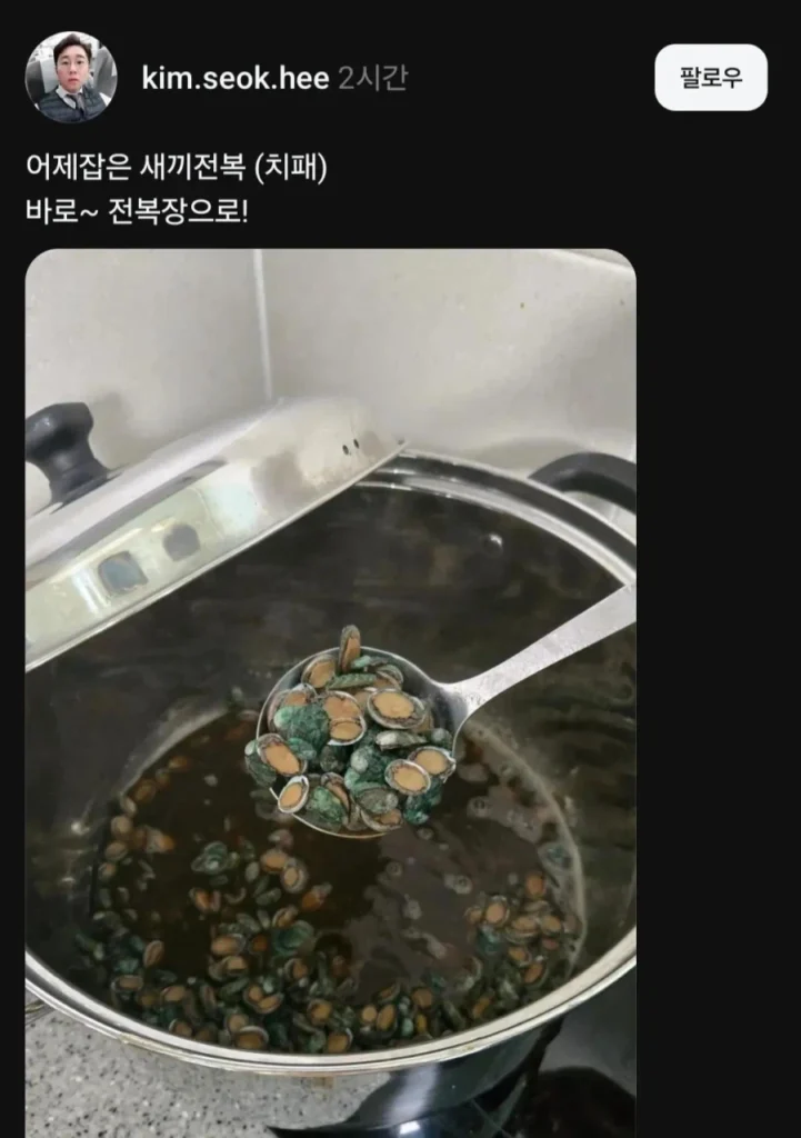 전복 치패 방류 사업 진행 상황