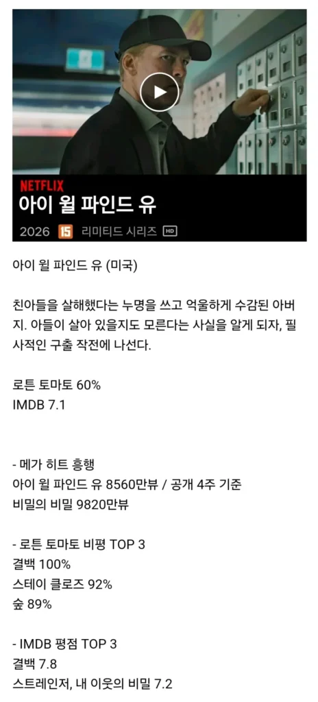 미스터리 장르 최강 작가, 넷플릭스가 아끼는 이유
